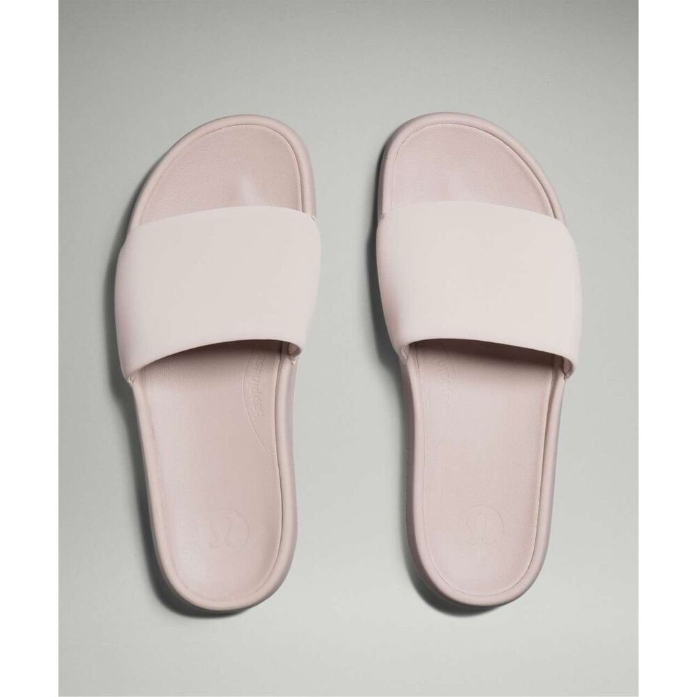 Lululemon Restfeel Womens Slide size 10 Misty Pink